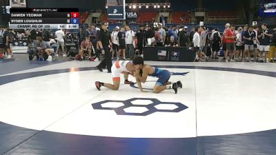 113 lbs Champ. Rd Of 128 - Damien Yeoman, Iowa vs Ryder Loughlin, Hawaii