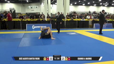 Ioannis H. Marinis vs José Alberto Santos Freire 2025 World IBJJF Jiu-Jitsu No-Gi Championship