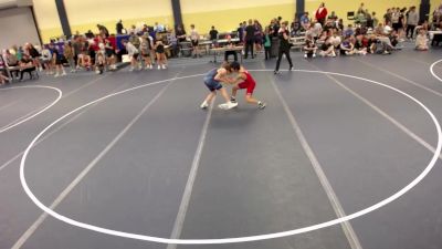 120 lbs Cons. Round 3 - Saitaro Kong, MN vs Brett Kiecker, MN