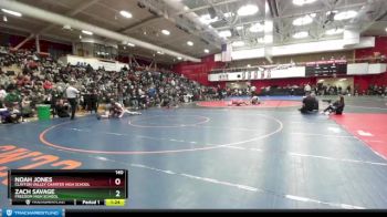 140 lbs Champ. Round 2 - Zach Savage, Freedom High School vs Noah Jones, Clayton Valley Charter High School