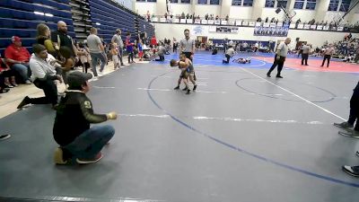 60 lbs Consolation - Kayson Spears, Mountain Home Flyers vs Bodhi King, Salina Wrestling Club