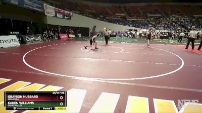 2A/1A-106 Cons. Semi - Grayson Hubbard, Willamina vs Kaden Williams, Camas Valley