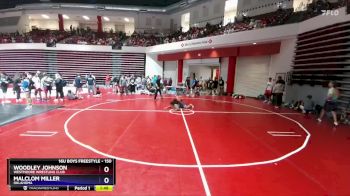 150 lbs Cons. Round 2 - Malclom Miller, Oklahoma vs Woodley Johnson, Westmoore Wrestling Club