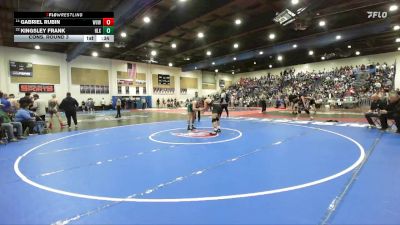 165 Boys Cons. Round 3 - Kingsley Frank, Helix Charter vs Gabriel Rubin, Westview