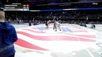 3rd Place Match - Ashten Dorhout, Madison vs Rocky Clark, Mitchell