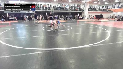 120 lbs Cons. Round 4 - Gunner Hamilton, Greater Heights vs Charles Schorsch, Powerhouse Wrestling