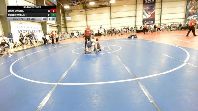 100 lbs Round Of 16 - Gannon Swank, PA vs Ray Burdette, NJ