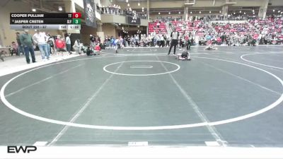 67 lbs Champ. Round 2 - Jasper Creten, SlyFox vs Cooper Pulliam, Team Tulsa