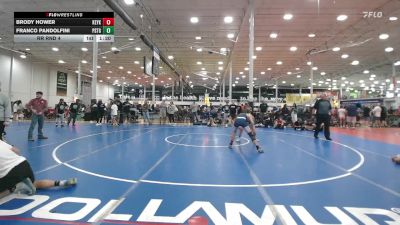 130 lbs Rr Rnd 4 - Brody Hower, Keystone Krush - MS vs Franco Pandolfini, Prestige Worldwide - MS