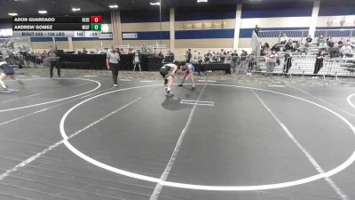 126 lbs Consi Of 8 #2 - Aron Guardado, Rebel WC vs Andrew Gomez, Misfits