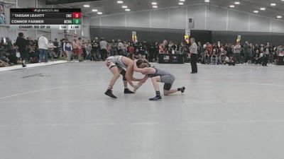 126 lbs Champ. Rd Of 32 - Connor Farmer, Missouri Championship Wrestling Academy vs Taegan Leavitt, Champions Wrestling Club