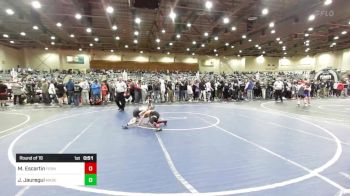 58 lbs Round Of 16 - Milen Escartin, Fernley WC vs Jace Jauregui, Madera WC