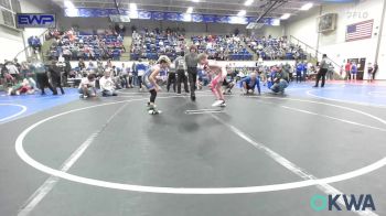 88 lbs Semifinal - Corbin Burwell, Caney Valley Wrestling vs Ean Howard, Vinita Kids Wrestling