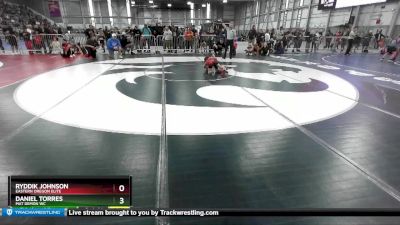 56 lbs Semifinal - Ryddik Johnson, Eastern Oregon Elite vs Daniel Torres, Mat Demon WC