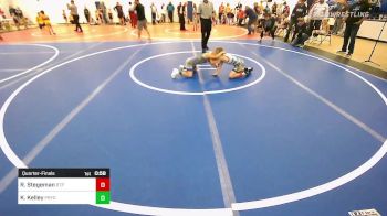 66 lbs Quarterfinal - Ross Stegeman, Tulsa Blue T Panthers vs Kaisen Kelley, Pryor Tigers