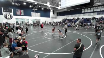 95-100 lbs Quarterfinal - Mika Magdaleno, Pounders Wrestling Club vs Ahava Breceda, Reverence Grappling