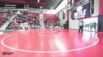 106 lbs 5th Place Match - Braxton Baker, PONCA CITY vs Keilan Atencio, PLAINVIEW