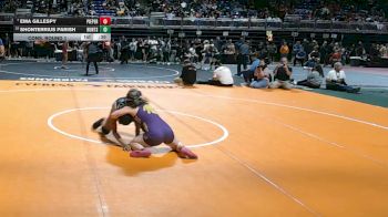 5A 130 lbs Cons. Round 1 - Ema Gillespy, Comal Pieper vs Shonterrius Parish, Huntsville