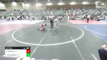 70 lbs Consolation - Scarlett Baker, Savage House WC vs Keegan Cobb, Damonte Mustangs WC