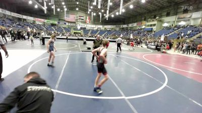 90 lbs Consolation - Zavin Capps, Pomona Elite vs Jaxon Felker, Severance MS