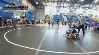 105 lbs 3rd Place Match - Kenadee Michaels, Braden River vs Hadassa Majano Herrera, Westside Wrestling Club