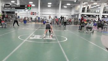 85 lbs 5th Place - Charity Castellucci, Cape Ann vs Brittany Vota, Milo WC