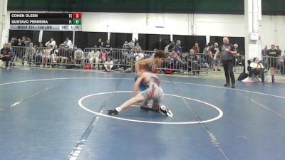 150 lbs Consi Of 64 #1 - Cohen Olsen, TX vs Gustavo Ferreira, FL