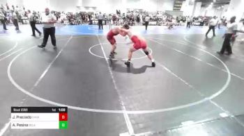 182 lbs Semifinal - Jetro Preciado, Church Boyz vs Avian Pesina, Delano Diablos
