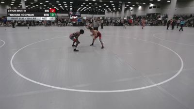 106 lbs Cons. Sub-quarters - Zy'ion Martin, Maize Wrestling Club vs Nathan Hoopman, MN Elite Wrestling Club