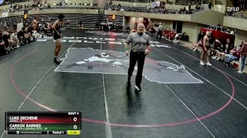 215 lbs Quarterfinals (8 Team) - Luke DeChene, Anoka vs Carson Barnes, Saint Pius X (Kansas City)