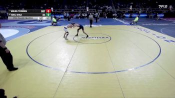 II-118 lbs 7th Place Match - Joel Diaz, Seaford vs Miles Torres, Southwestern