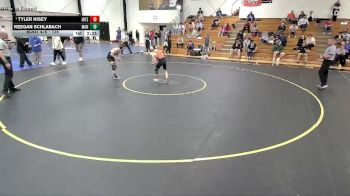 125 lbs 1st Place Match - Tyler Hisey, Indiana Tech vs Keegan Schlabach, Manchester