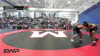 215 lbs Quarterfinal - Jadyn Baum, Washburn Rural vs Jerome Williams, Shawnee Mission West