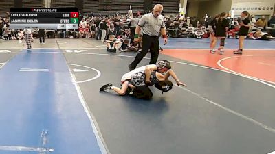 57 lbs Rr Rnd 4 - Leo D'Aulerio, Thunderstruck - ESE vs Jasmine Belen, CT Whale Beluga - ESE