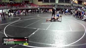 140 lbs Cons. Round 2 - Blaise Schrad, Seward Wrestling Club vs Mykal Robles, Nebraska Wrestling Academy