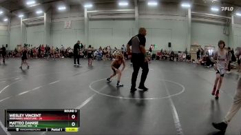 84 lbs Round 3 (8 Team) - Wesley Vincent, Warhawks Wrestling vs Matteo Danise, Mat Assassins Red