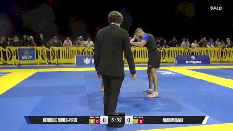 Nassim Baali vs Henrique Nunes-Pires 2025 Pan IBJJF Jiu-Jitsu No-Gi Championship