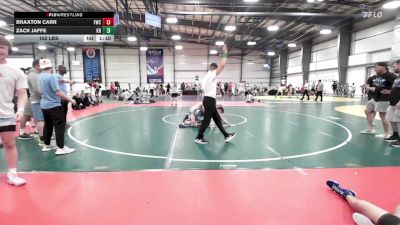 152 lbs Round Of 32 - Braxton Carr, Freakztyle Wrecking Crew vs Zack Jaffe, Kraken Black