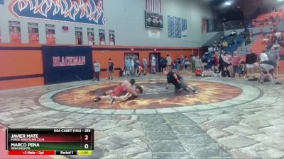 285 lbs Cons. Semi - Javier Mate, Forge Wrestling Club vs Marco Pena, Iron Knights