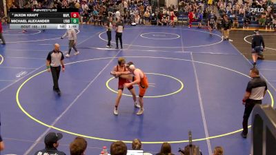 150 lbs Champ. Round 2 - Michael Alexander, Lyndonville vs Jaxon Kraft, Maple Grove