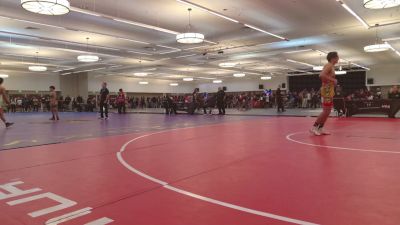 70 lbs Quarters - Gabriel Lemos, Temecula Valley High School Wrestling vs Sergio Porras