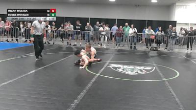 113 lbs Consi Of 64 #1 - Micah Mostek, GA vs Royce Wetzler, VA