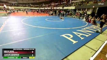 National K-2 56 Round 1 - Caston Kendrick, New Kent Wrestling Club vs Bryce Ross, Grizzly Wrestling Club