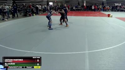 215 lbs Semifinal - Eli Duran, ANML vs Jaithan Martinez, Northfield