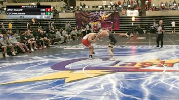 215 lbs Quarterfinals (8 Team) - Zach Tabatt, Staples-Motley vs Cooper Allen, Caledonia