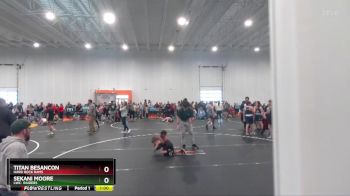 45 lbs Champ. Round 1 - Sekani Moore, LWC: Raiders vs Titan Besancon, Hard Rock Rams