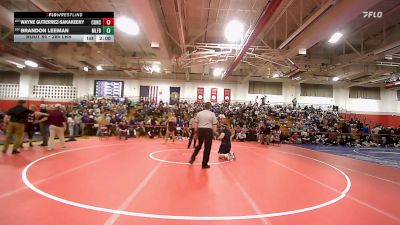 285 lbs Round Of 16 - Wayne Gutierrez-Sakakeeny, Concord vs Brandon Leeman, Milford