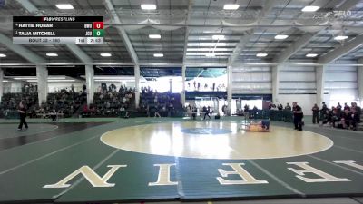 160 lbs Champ. Round 1 - Talia Mitchell, John Carroll vs Hattie Hobar, Baldwin Wallace