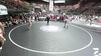 100 lbs Juelz-King Brewick, MDWA - Mount Diablo Wrestling Association vs Frank Fuentes, SJWA - San Joaquin Wrestling Association