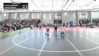 126 lbs Consolation - Kaylee Hernandez, Maloney vs Myalis Dejesus, Maloney